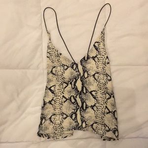 Tobi Tops - Reptile print Tobi Tank Tobi Tops - Reptile print Tobi Tank